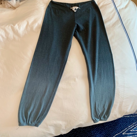 MONROW Navy Ombre Jogger Sweats SMALL - Picture 3 of 5